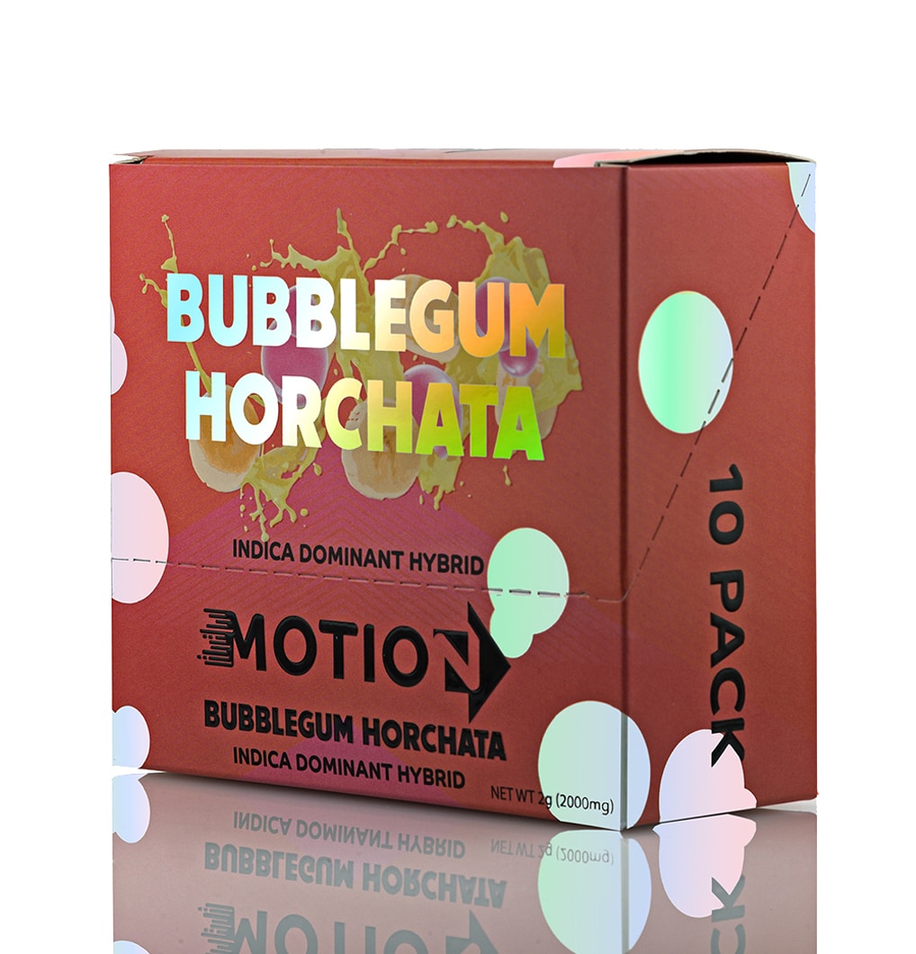 Motion Bubble Gum Horchata 10 Pack