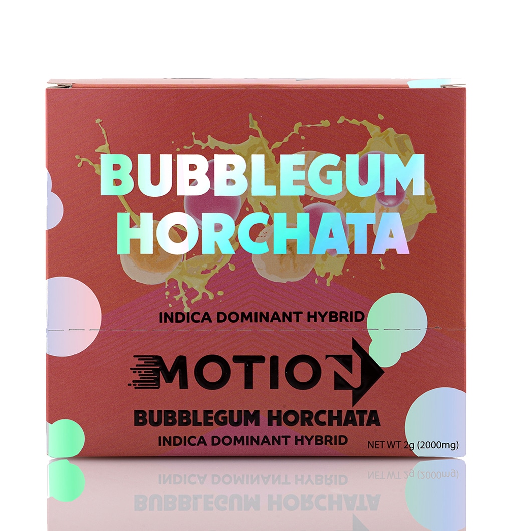 Motion Bubble Gum Horchata 10 Pack